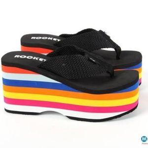 Platform Rocket Dog Thongs